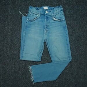 MOTHER Women's Straight Leg Jeans - Light Blue